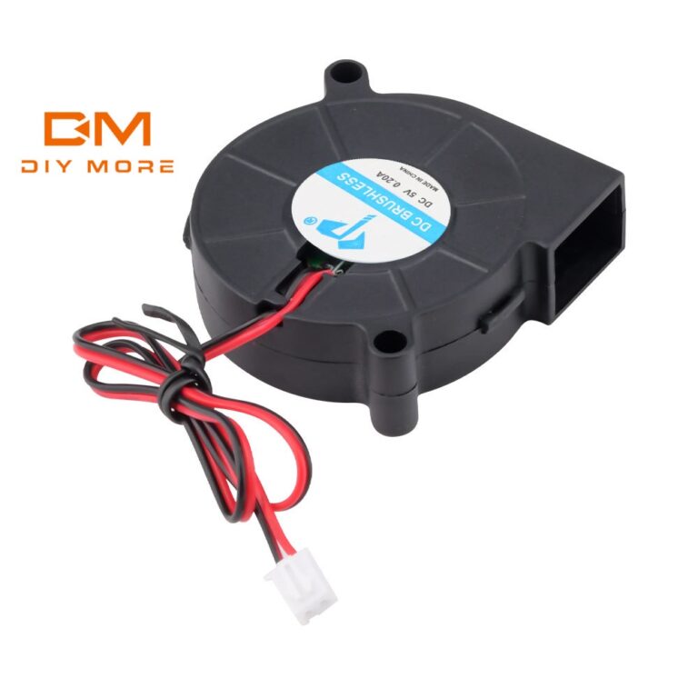 Ventilador Turbo Centrífuga Diâmetro 5cm, 5v, 12