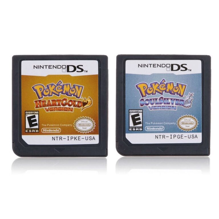 Para 3DS Ndsi Nds Nds Ponkemon Heartgold Soulsilve
