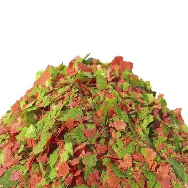 Ração em Flocos Para Peixes Ornamentais Água Do
