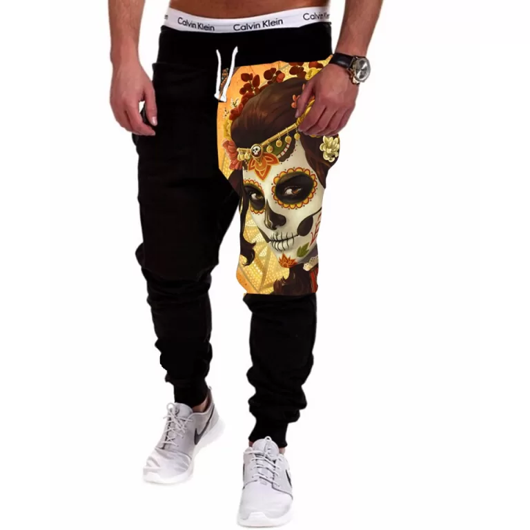 Calça Masculina de Moletom Estampada por Sublima