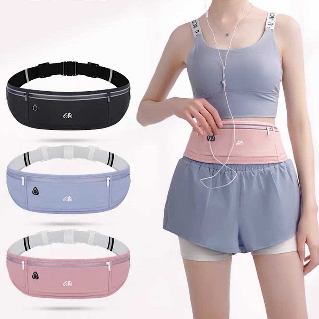 Pochete Fitness Esportiva Para Corrida Academia Bike Com Suporte De Celular E De Água Tecido Super L