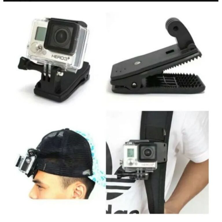 Presilha Garra Gopro Quickclip Grampo Go Pro Sj Xi