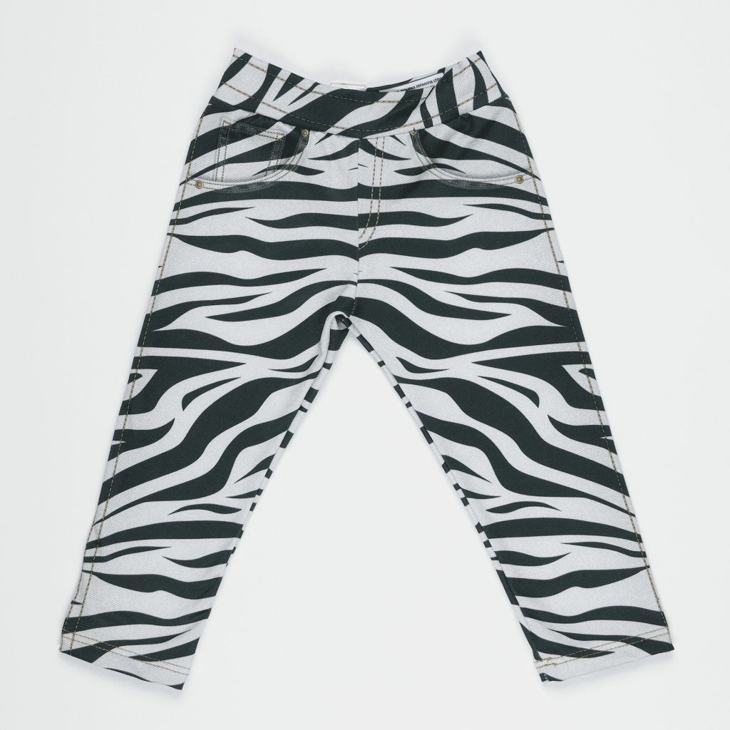 Calça Fake Jeans Bebê e Infantil Zebra MiniBoo Proteção Solar 50+