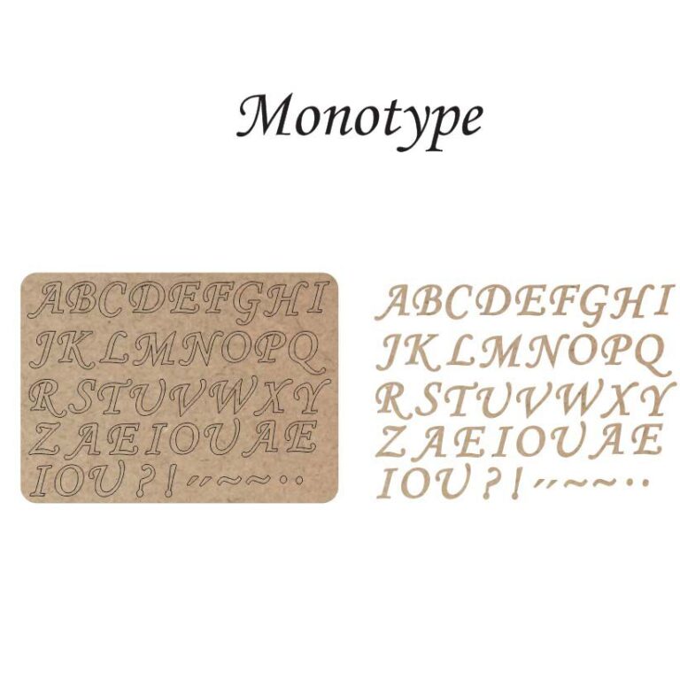 Kit 10 Cartela de letras alfabeto e sinais letra 2