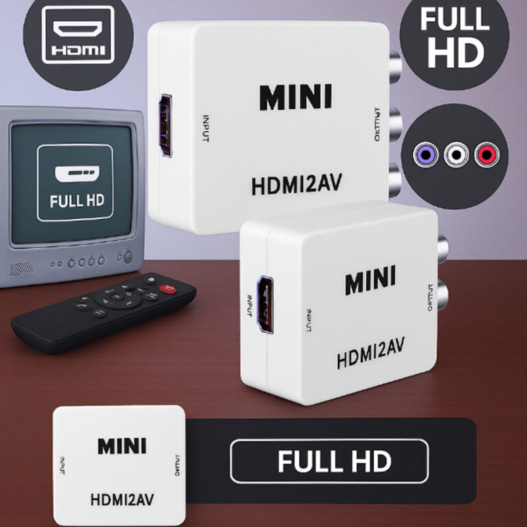 Conversor De Hdmi Para Rca Video Composto Av