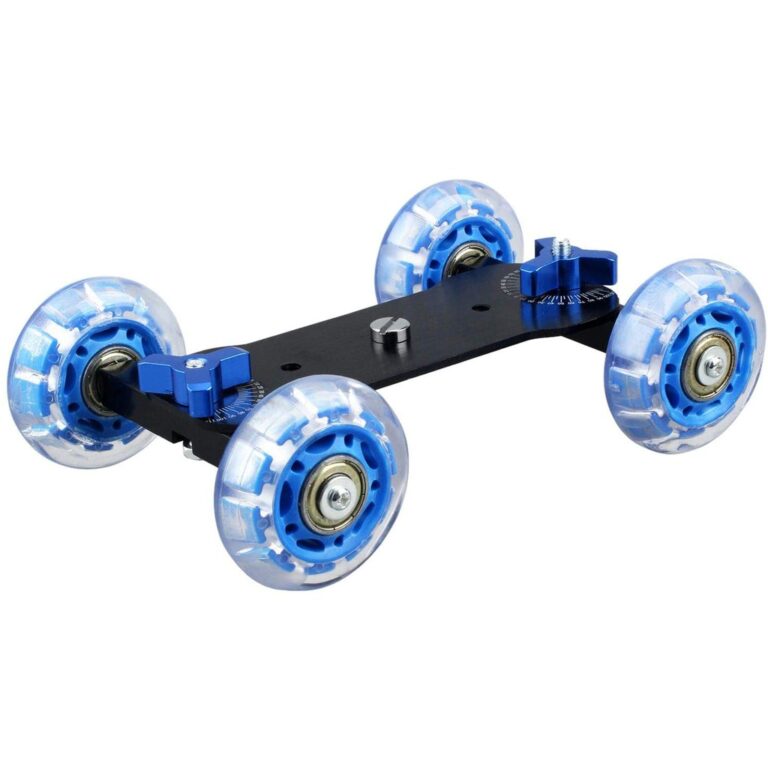 Dolly Slider rodas em gel para filmagens com câme