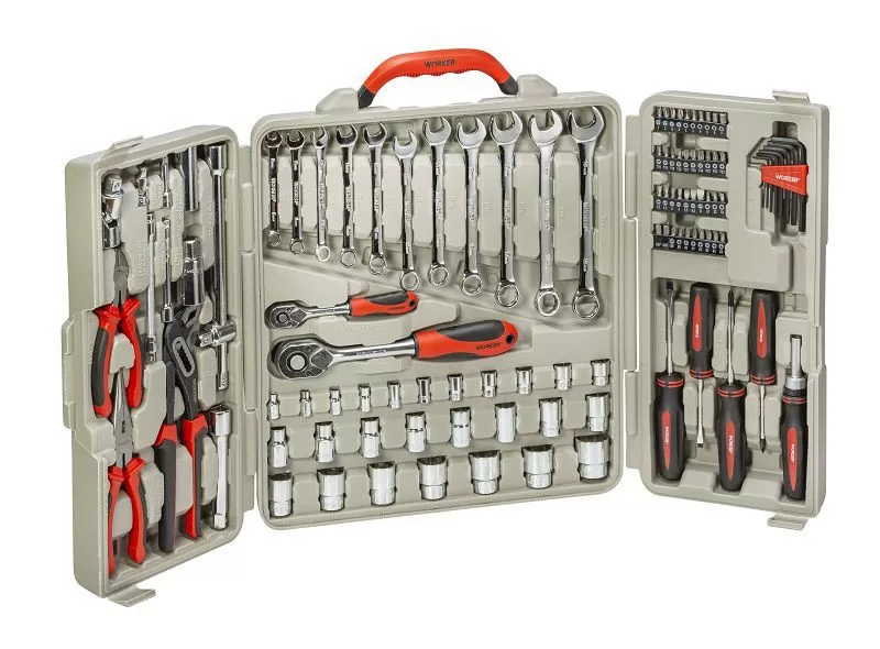 Jogo de Ferramentas 110 peças com Maleta Worker