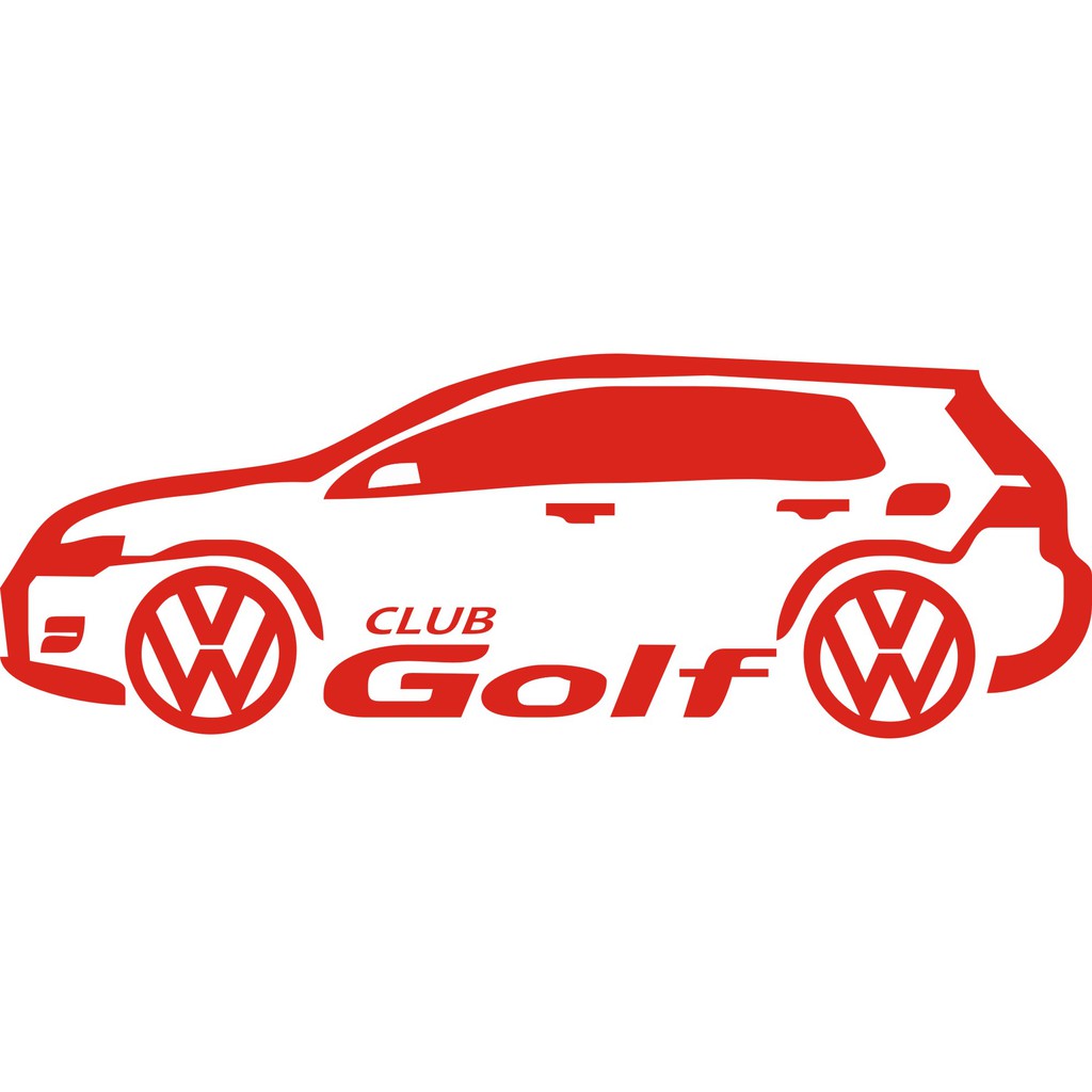 Adesivo Club Golf – 15×5,5cm