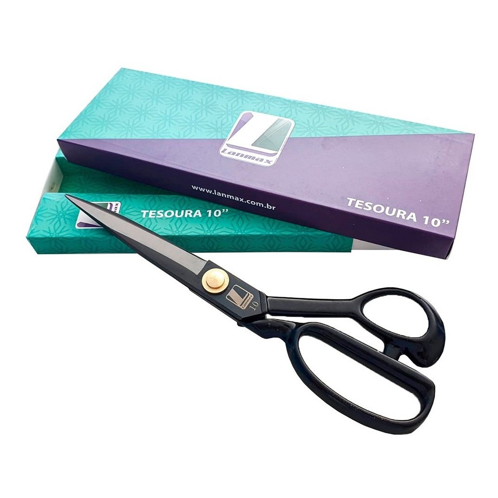 Tesoura Alfaiate 10 Polegadas Lanmax Corte Perfeita Costura