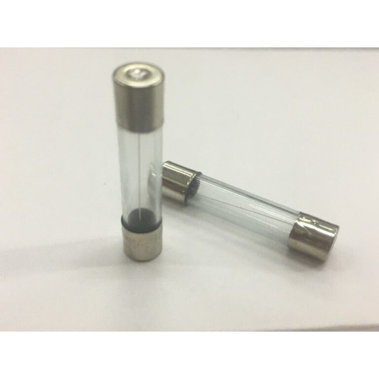 2 UNIDADES = Fusível de Vidro 10a / 5x20mm / Aç