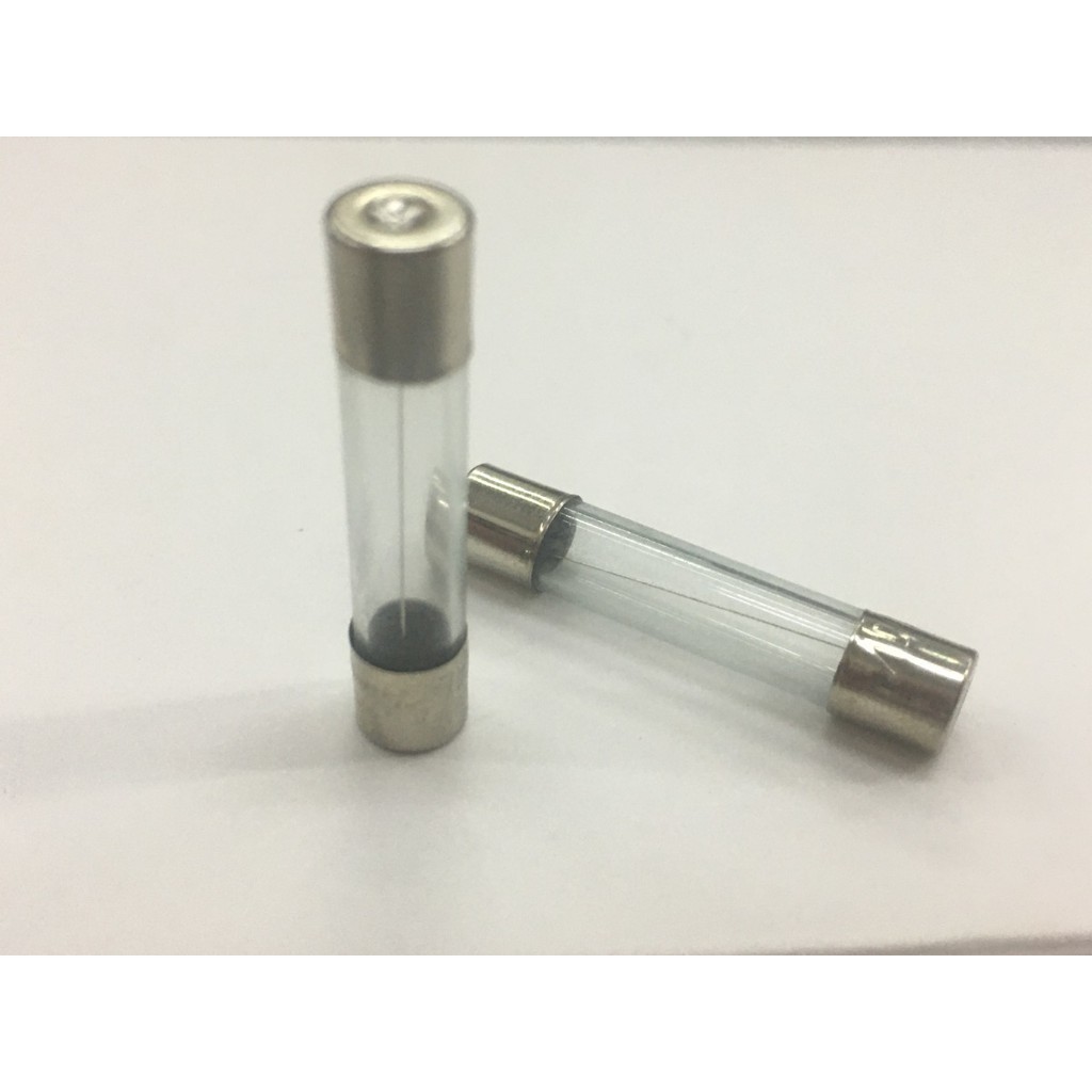 2 UNIDADES = Fusível de Vidro 10a / 5x20mm / Ação Rápida / 127V 250V / Nobreak / Estabilizador Micro