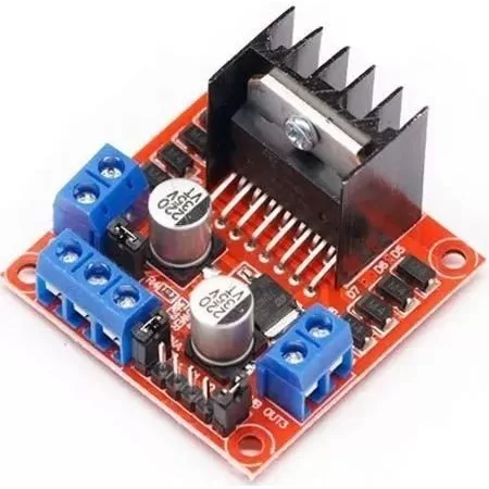Ponte H Dupla L298n Motor Dc Passo Arduino Pic Ras