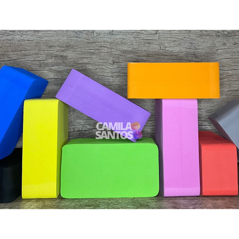 Bloco de Yoga/Pilates/Fisioterapia Alongamento Alta Densidade