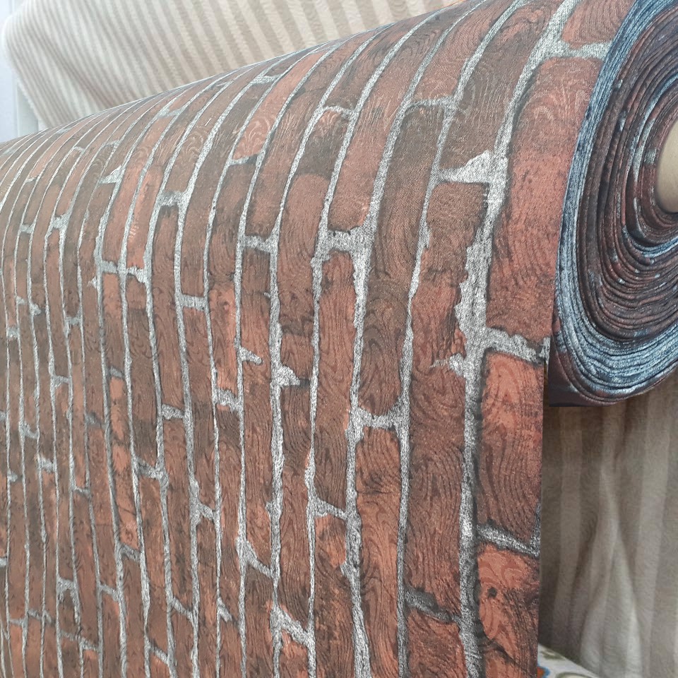 Tecido Para Decoração Tijolinho 3,00m X 2,80m