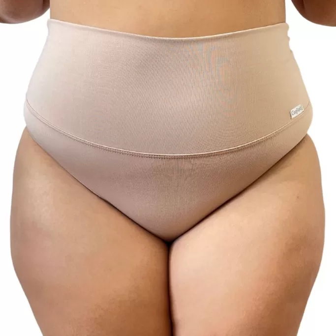 Kit 3 Calcinhas Cinta Modeladora Plus Size Cintura
