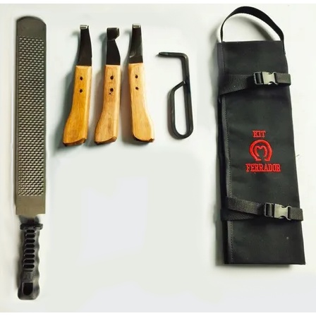Kit Ferrador Jogo De Rinete + Grosa + Ranilha + Bo