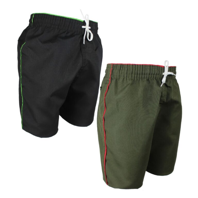 Bermuda Infantil Tactel Elástico e Ajuste 3 Bolso