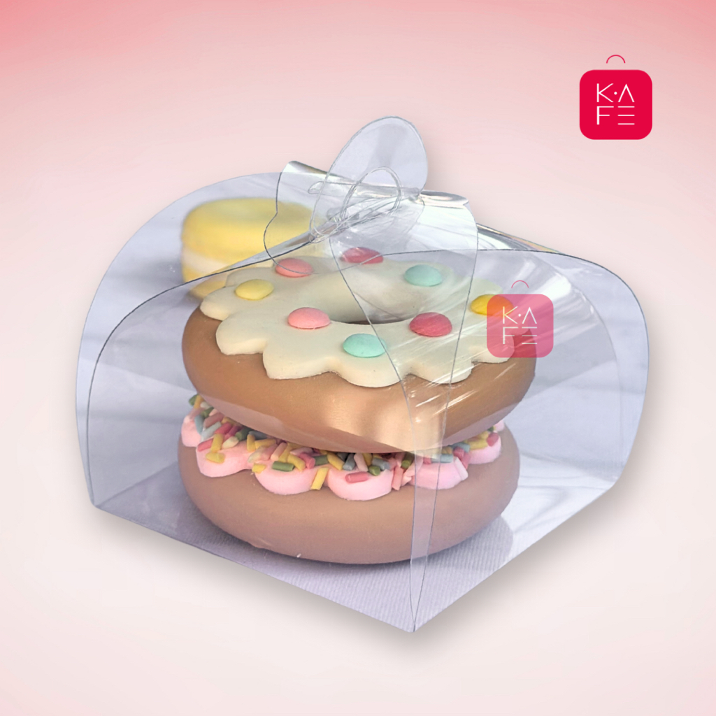 Caixa para Bem Casado Transparente de Acetato (6,5×6,5×5,5cm) 20 unidades