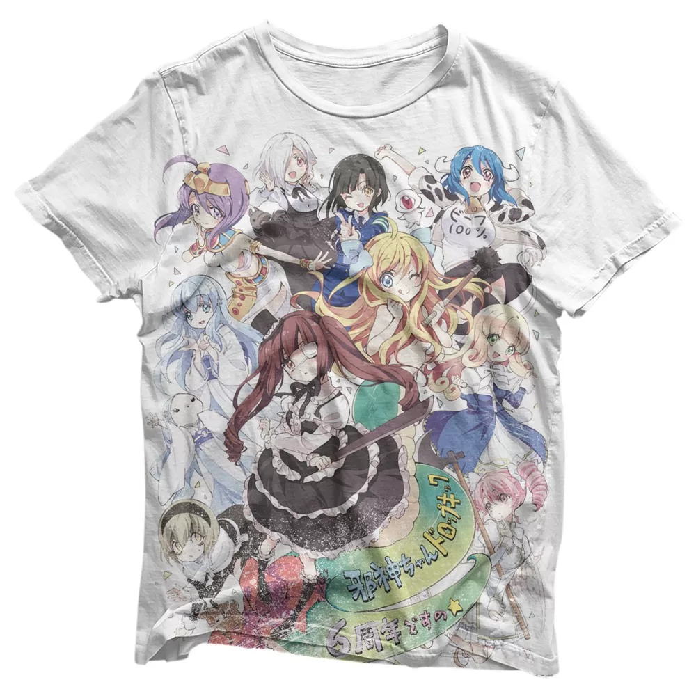 Camisa Jashin-chan Dropkick Personagens – Camisas Jashin-chan Dropkick Estampa Total