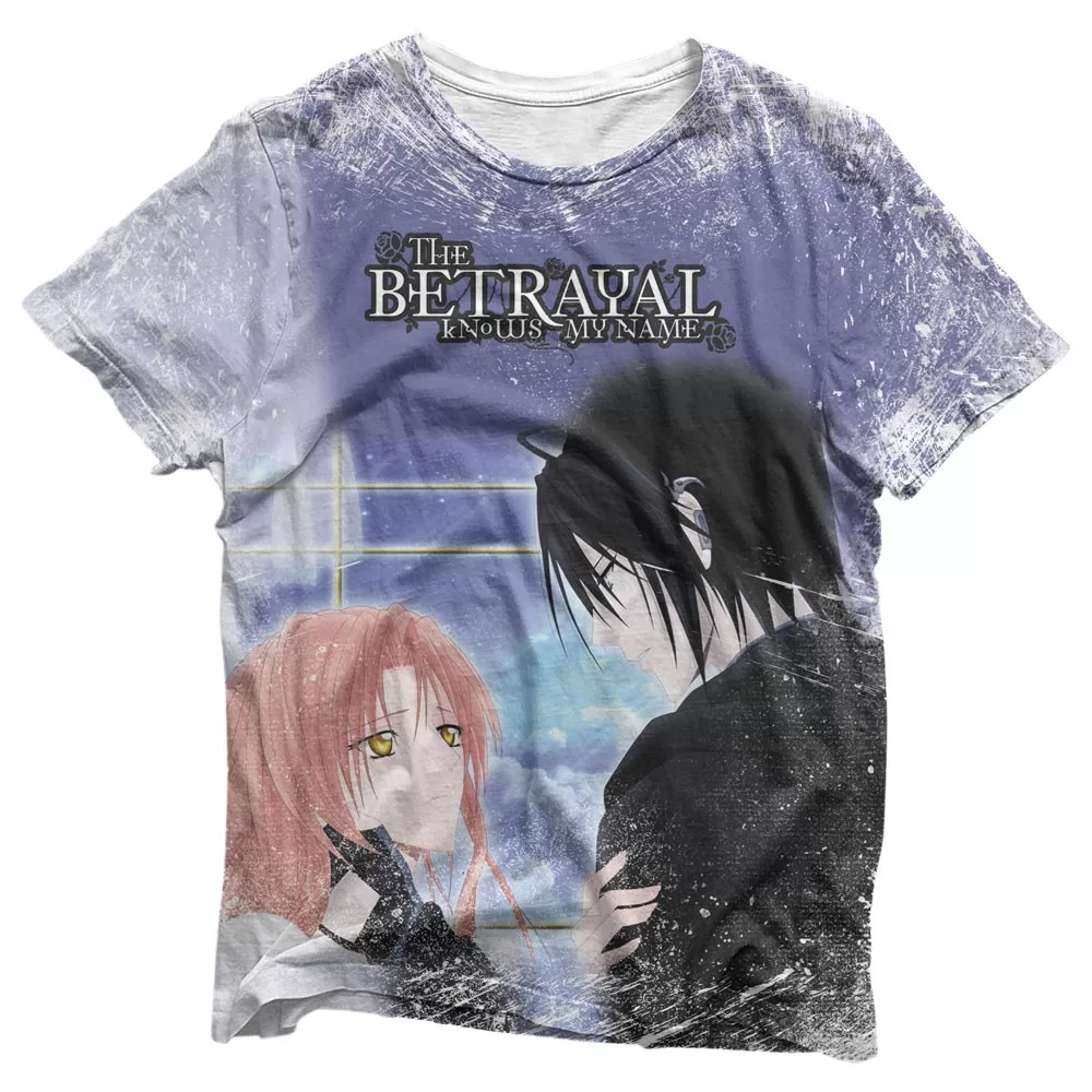 Camisa Anime Logo – Camisas The Betrayal Knows My Name Estampa Total