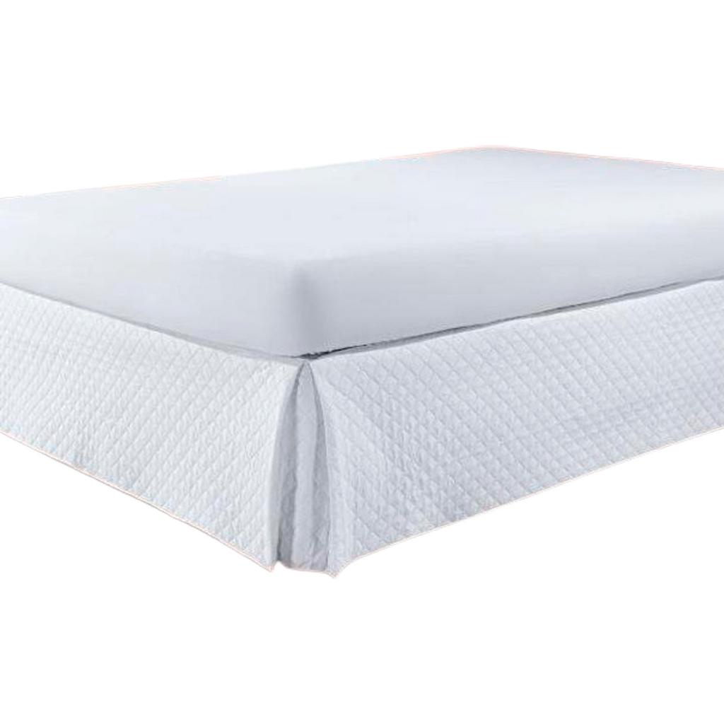 Saia Para Cama Box KING – Decoração do Quarto – 193x203x35 Matelada – VERA LÚCIA