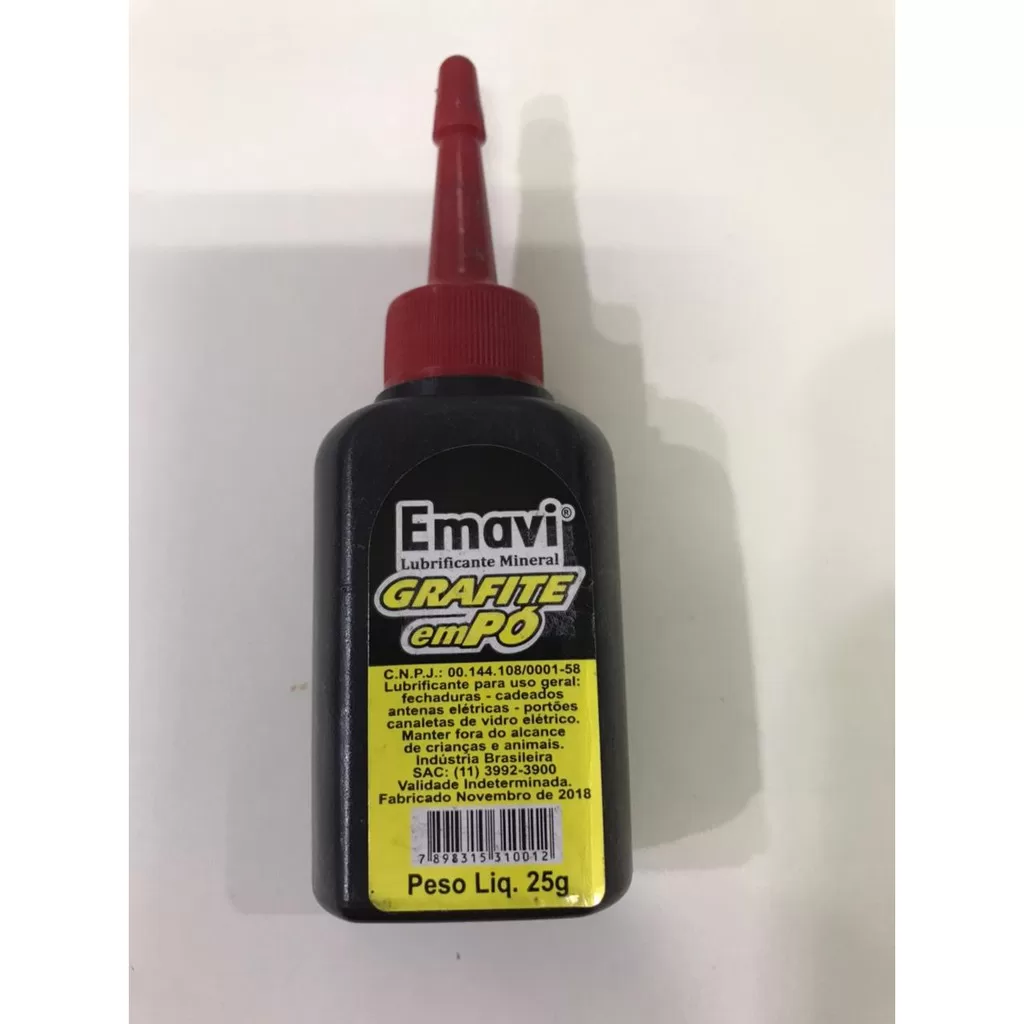 Grafite em pó de uso geral Para canaçetas cadeados 25g