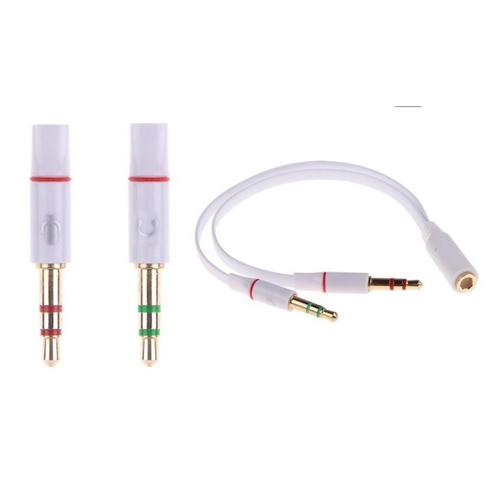 SPLITTER DIVISOR ADAPTADOR FONE + MICROFONE PC-1 P