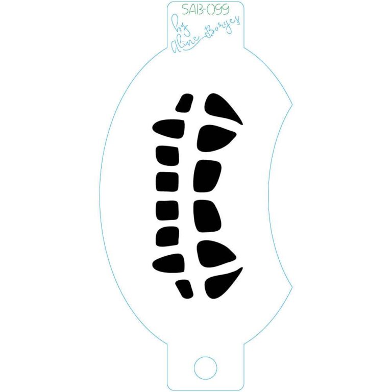 Stencil Dente Hulk