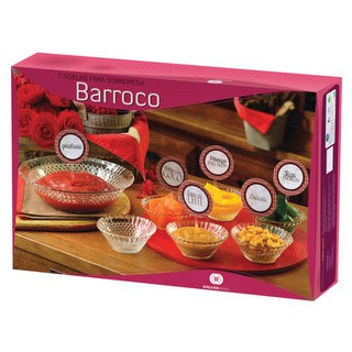 BARROCO – CONJUNTO SOBREMESA 07 PCS 48X43X32
