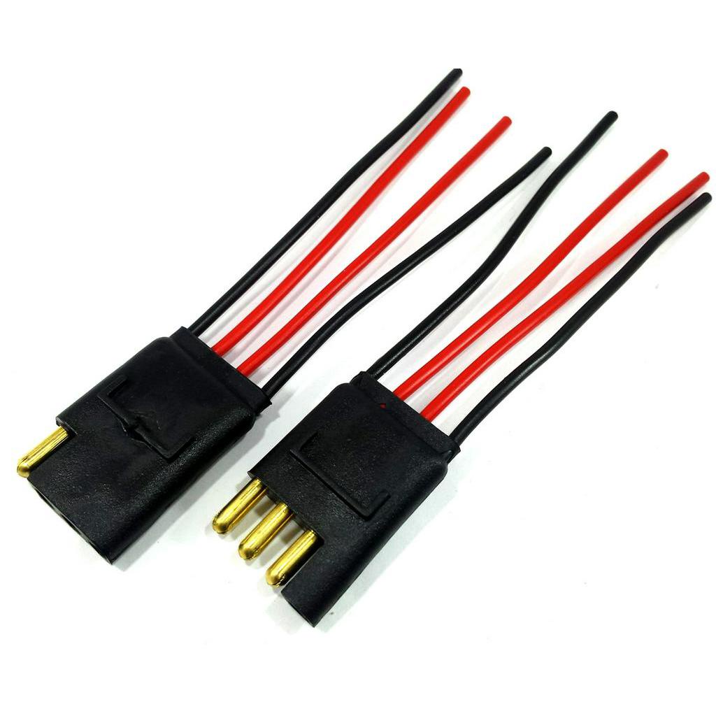 10 Conector 4 Vias com Fio 1,5 mm Chicote Plug Para Caixa