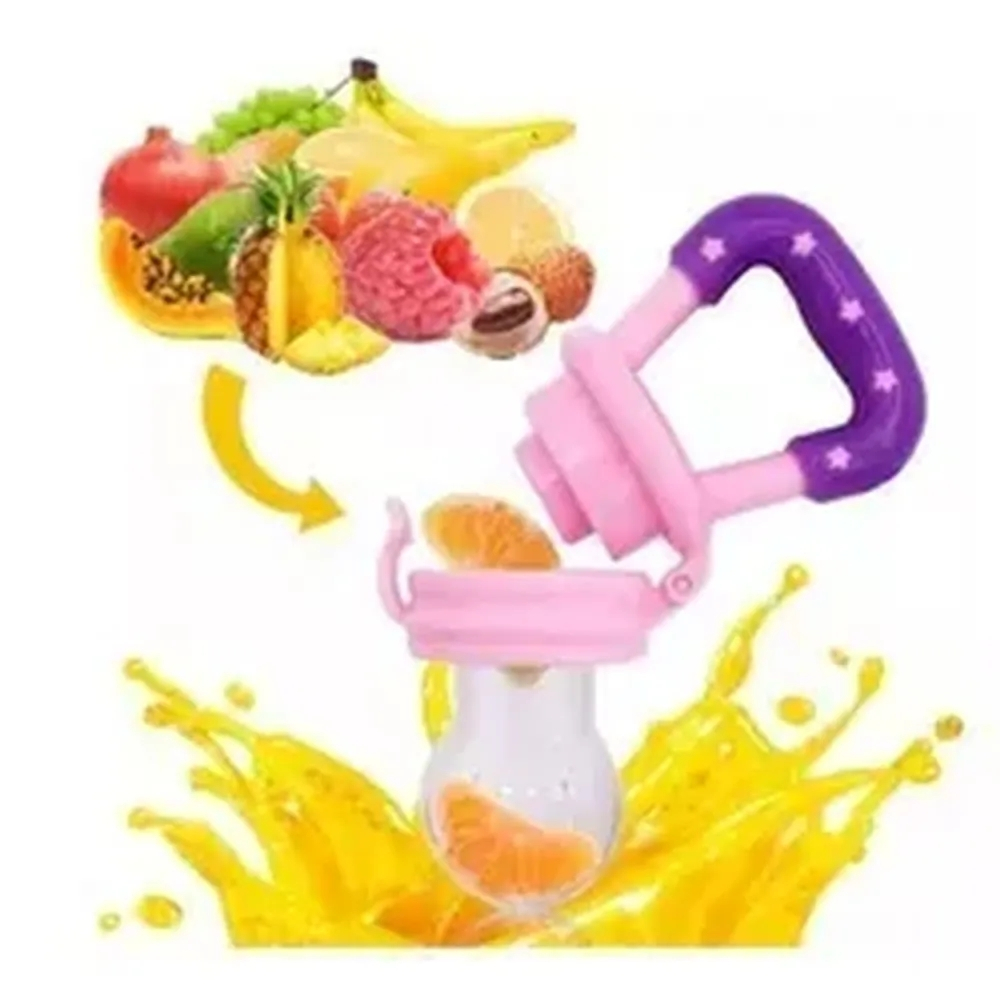 CHUPETA ALIMENTADORA PARA BEBE C/ RESERVATORIO (ROSA)