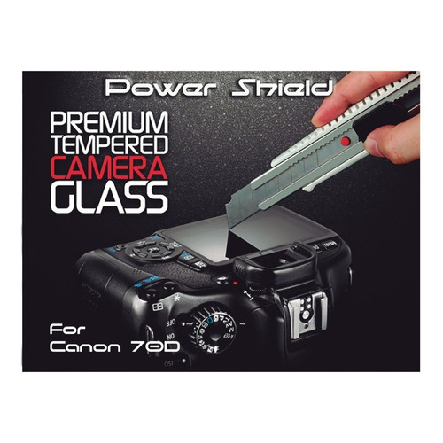 Pelicula Protetora Lcd Para Canon 70d 80d Vidro Te
