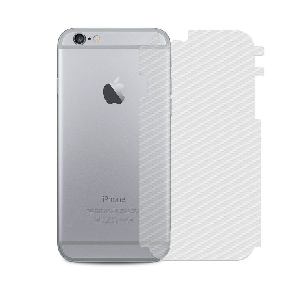 Película Traseira de Fibra de Carbono Transparente para iPhone 6 Plus e 6s plus – Gshield