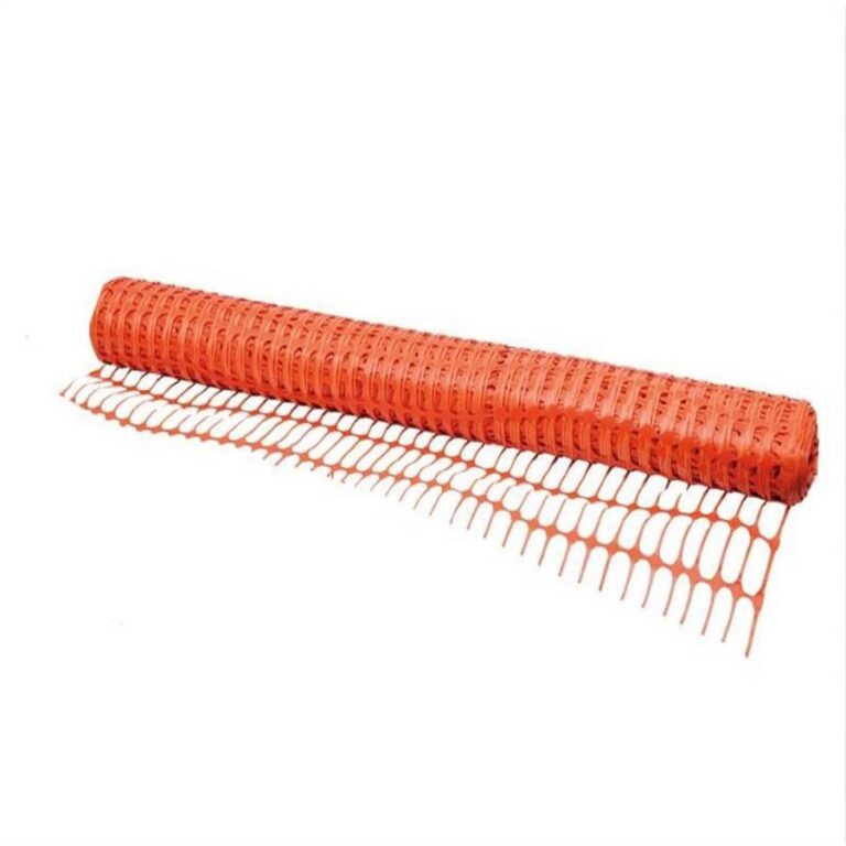 Tela Nylon Rolo Tapume Laranja 1,20×50 Metros