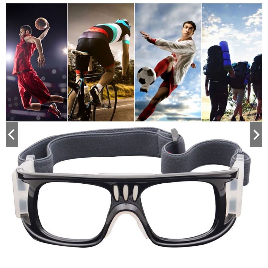 Óculos de proteção futebol basquete esportes aceita lentes de grau ( Produto no Brasil )