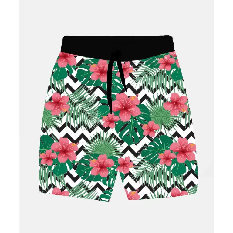 Bermuda Masculina de Moletom Estampada Por Sublima