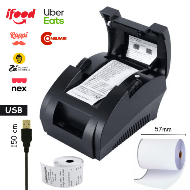 Impressora Termica Cupom Nao Fiscal 58mm Tickts Pc