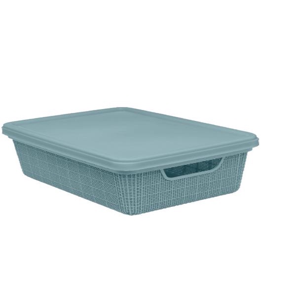 CAIXA JUTA 05L C/ TPA COR SORT
