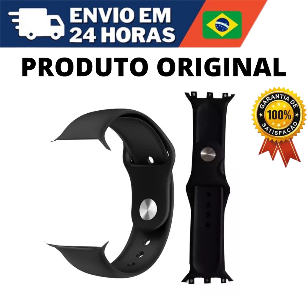 Pulseira Parafusada Para Smartwatch Iwo 8 Lite w34 Original 44mm