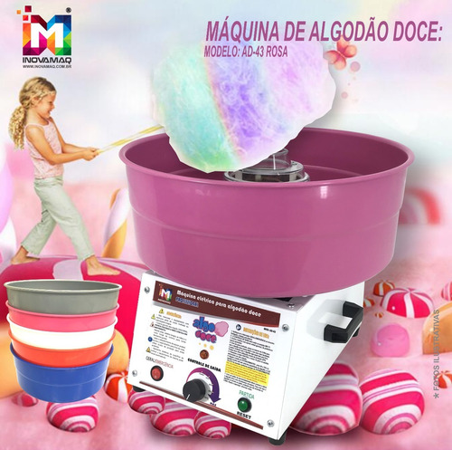 Máquina P/ Algodão Doce – Profissional Ino