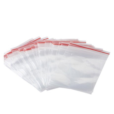 Saco Zip Lock Hermético translúcido 30×40