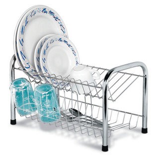 SECADOR REI C/PORTA COPOS CROM – 39,5X26X25 