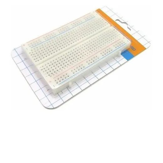 Protoboard Breadboard 400 Pontos Furos Prototipo A