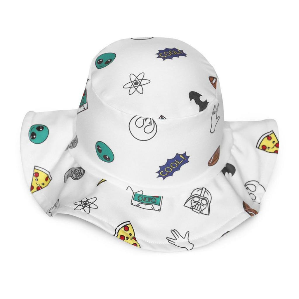 Chapéu Bebê Praia Geek MiniBoo Proteção Solar 50+