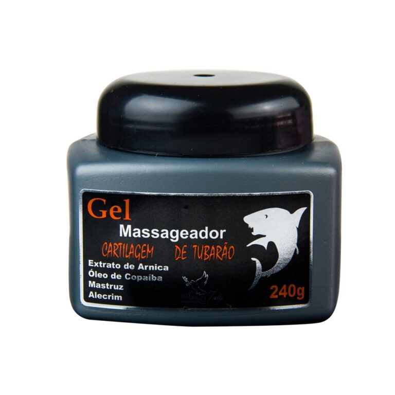 Gel Massageador Cartilagem de Tubarão 240g –