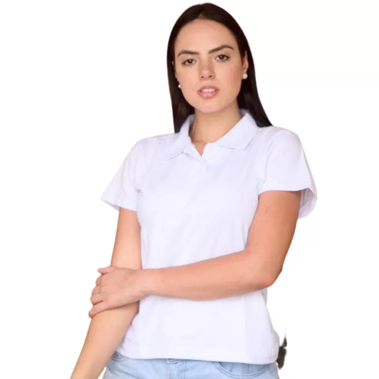 Camisas Polo Feminina Básica Piquet Piquê 7 Core