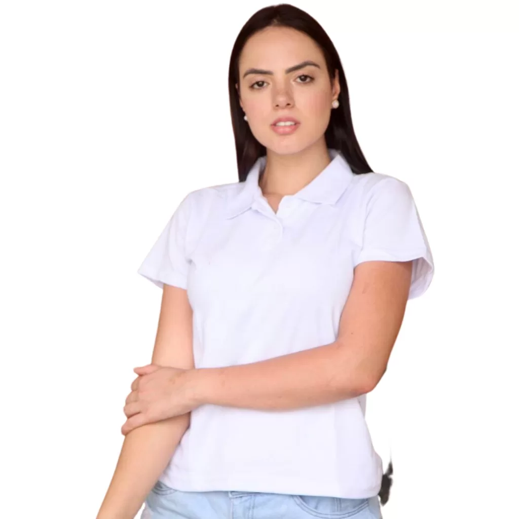 Camisas Polo Feminina Básica Piquet Piquê 7 Cores Lindas