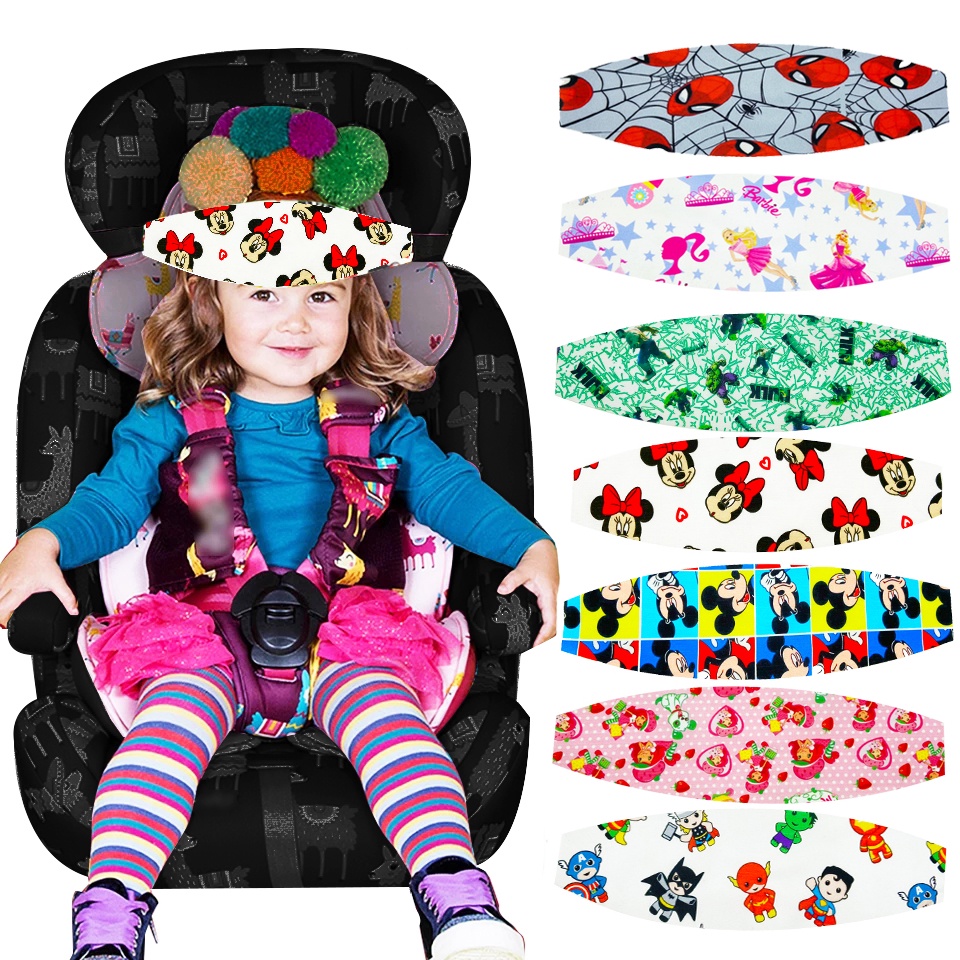 Faixa Apoio Suporte Cabeça Bebe Conforto Cadeirinha Carro