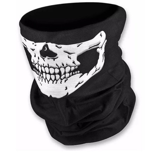 Balaclava Caveira Gorro Bandana Touca Ninja Mascar