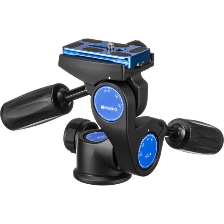 Cabeça Hidráulica Benro HD2A 3 vias Pan/Tilt